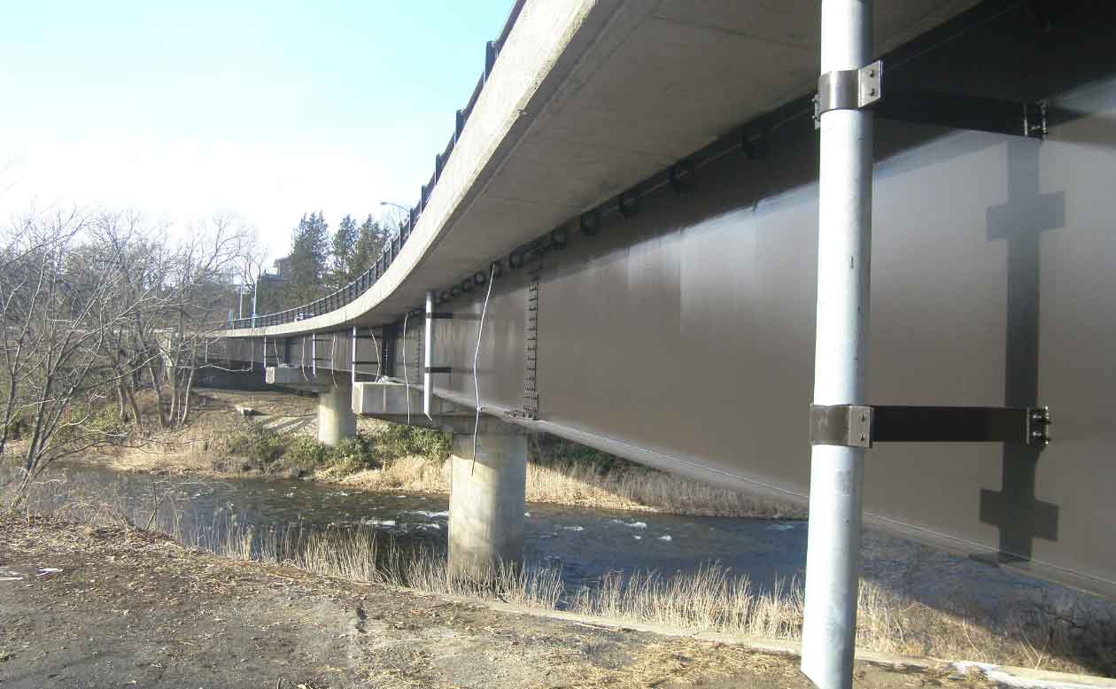 一般県道好摩停車場線芋田橋橋梁補修工事の写真